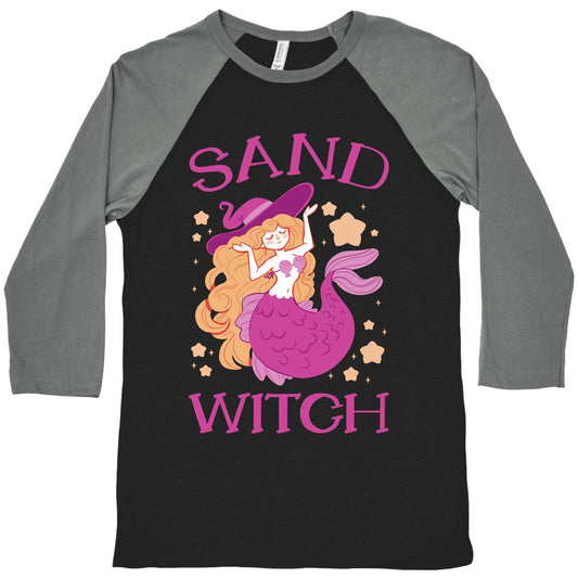 Sand Witch Baseball Tee
