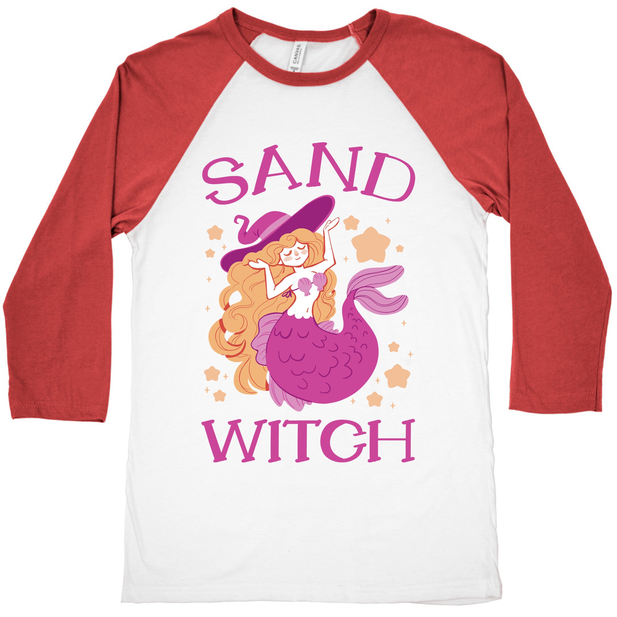 Sand Witch Baseball Tee