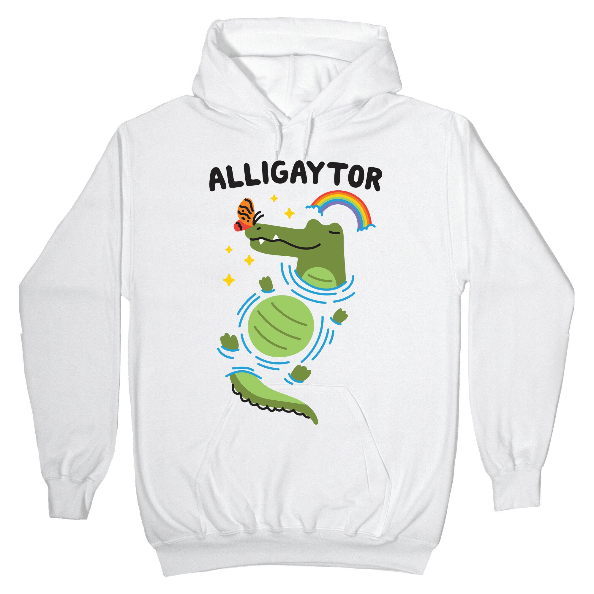 Alligaytor (Gay Alligator) Hoodie