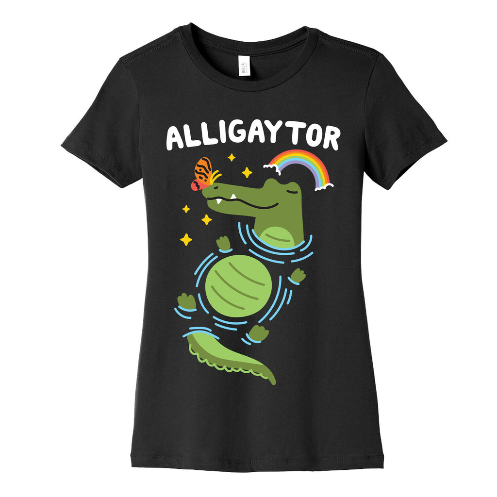 Alligaytor (Gay Alligator) Women's Cotton Tee