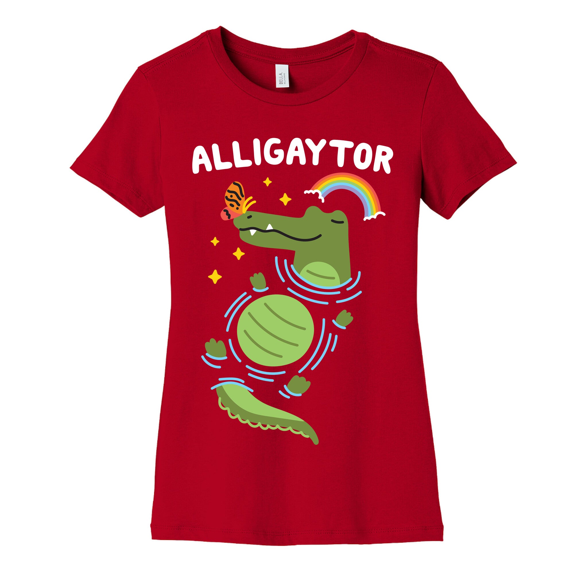 Alligaytor (Gay Alligator) Women's Cotton Tee