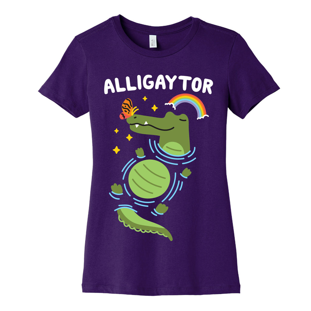 Alligaytor (Gay Alligator) Women's Cotton Tee
