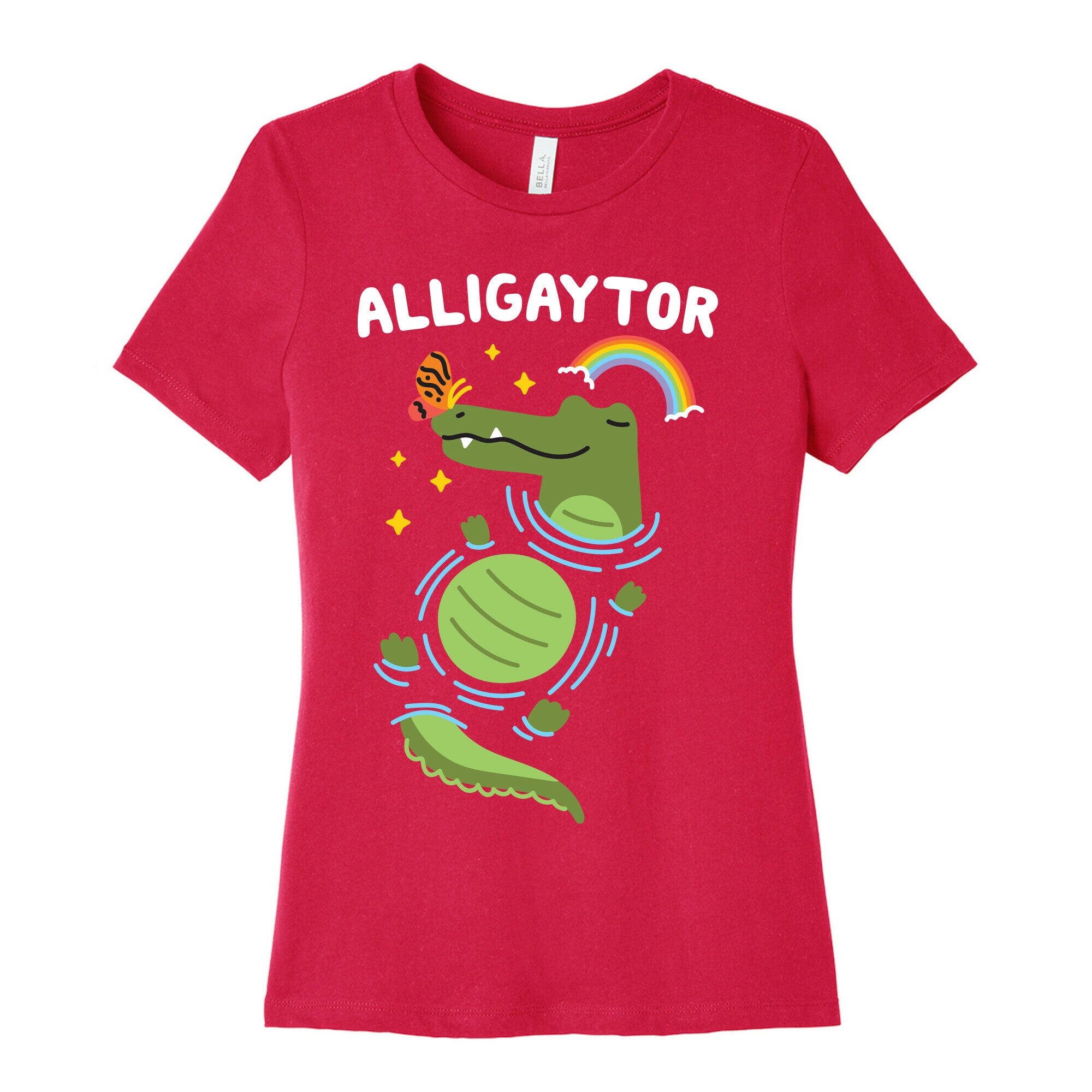 Alligaytor (Gay Alligator) Women's Cotton Tee