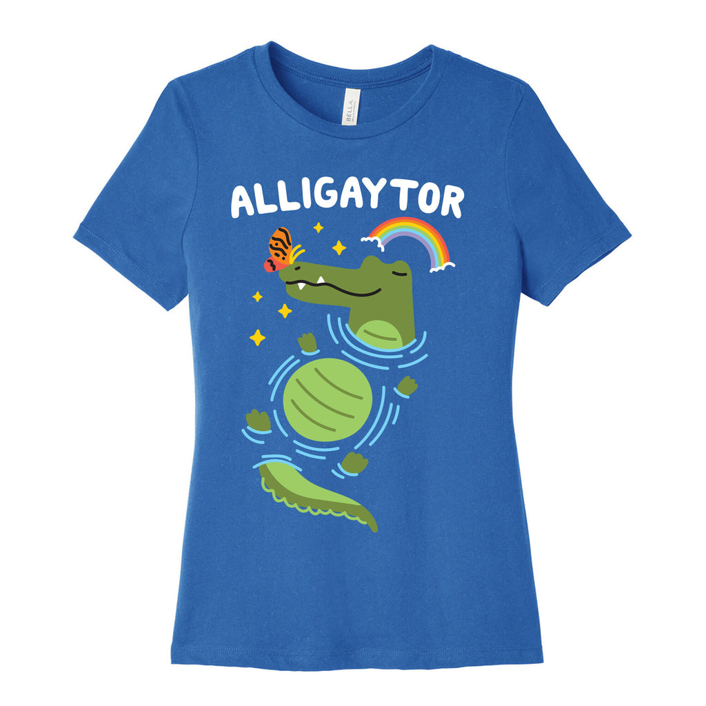 Alligaytor (Gay Alligator) Women's Cotton Tee