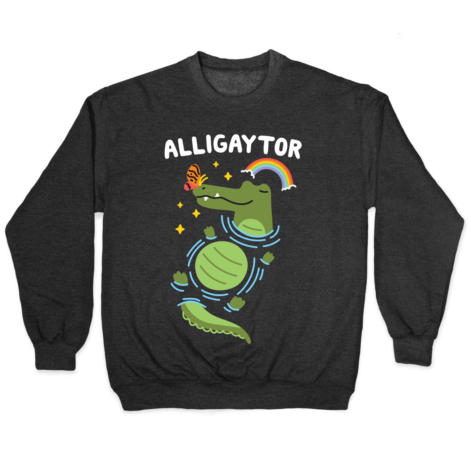 Alligaytor (Gay Alligator) Crewneck Sweatshirt