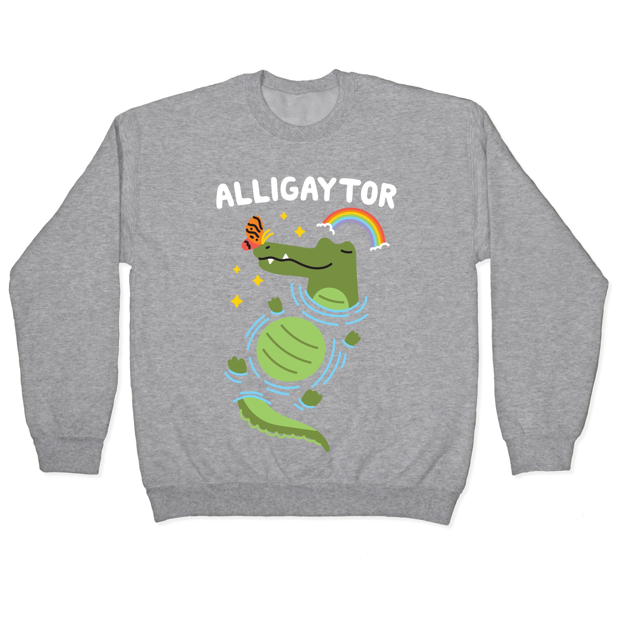 Alligaytor (Gay Alligator) Crewneck Sweatshirt