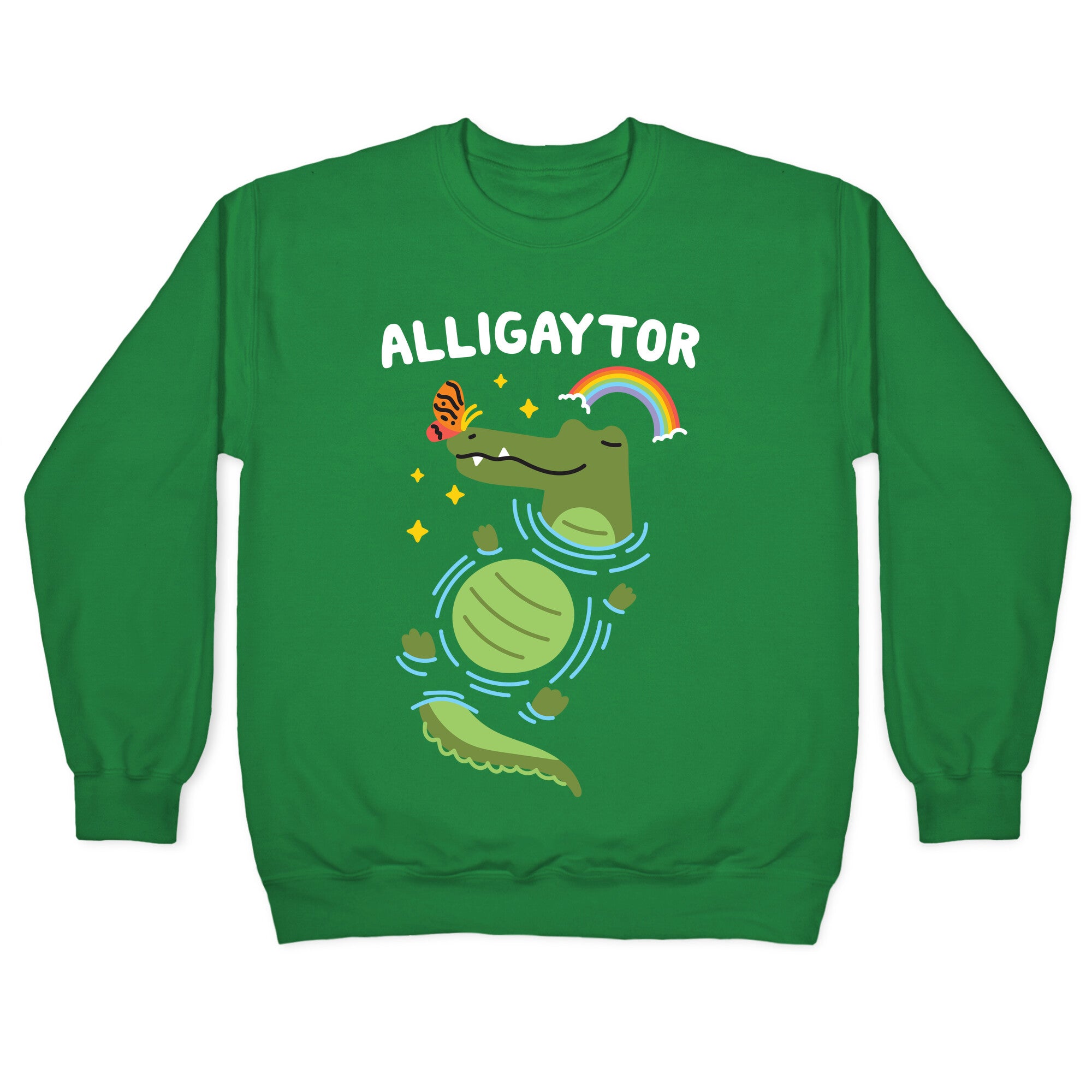 Alligaytor (Gay Alligator) Crewneck Sweatshirt