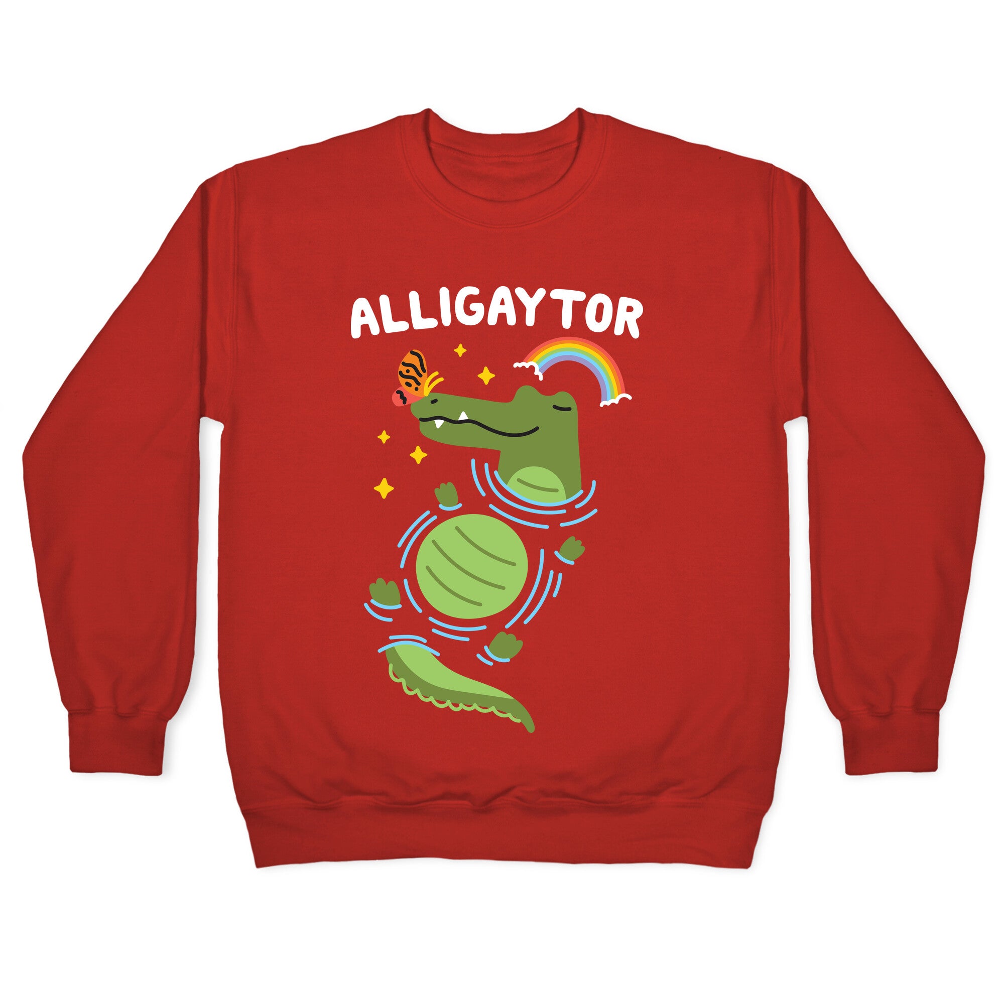 Alligaytor (Gay Alligator) Crewneck Sweatshirt