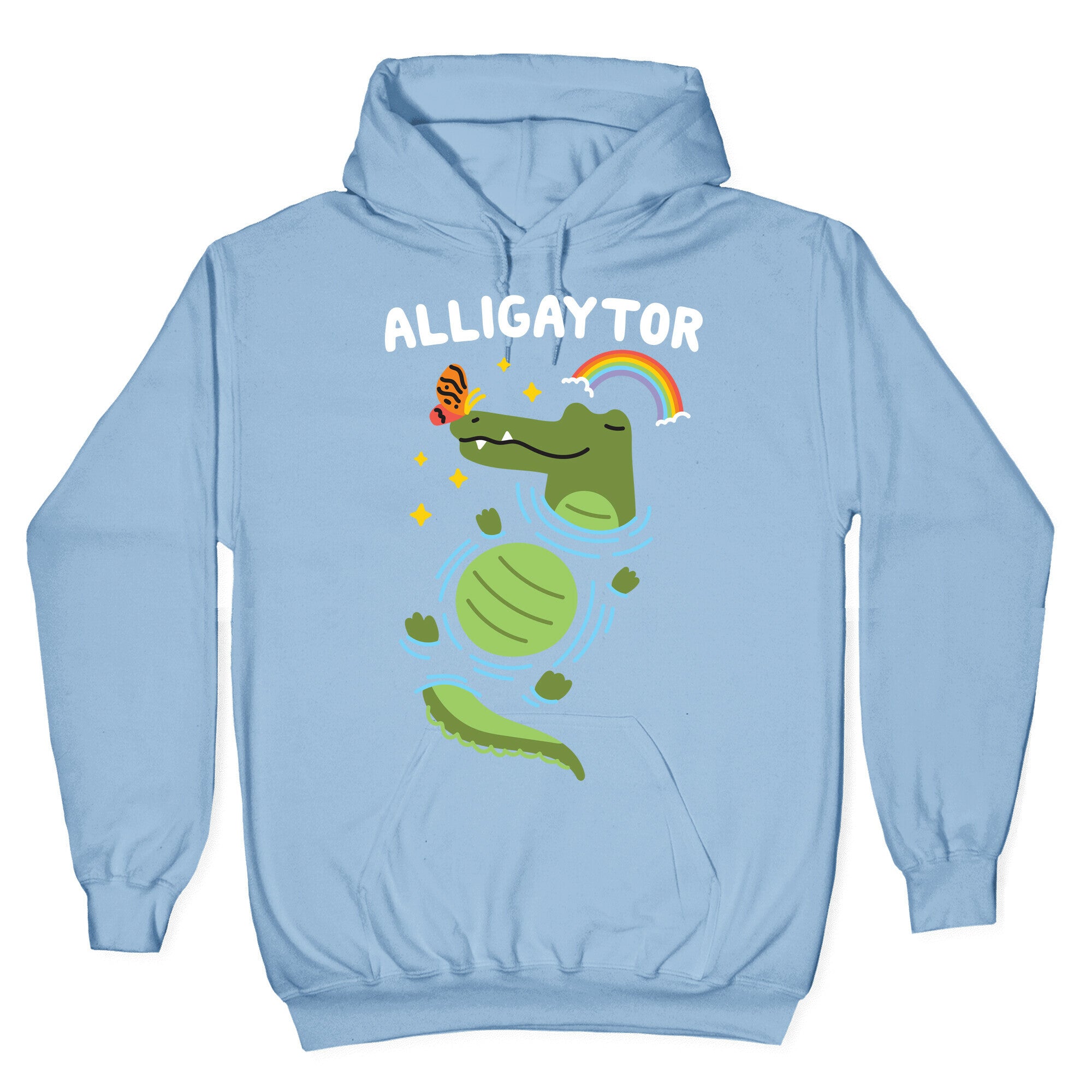 Alligaytor (Gay Alligator) Hoodie