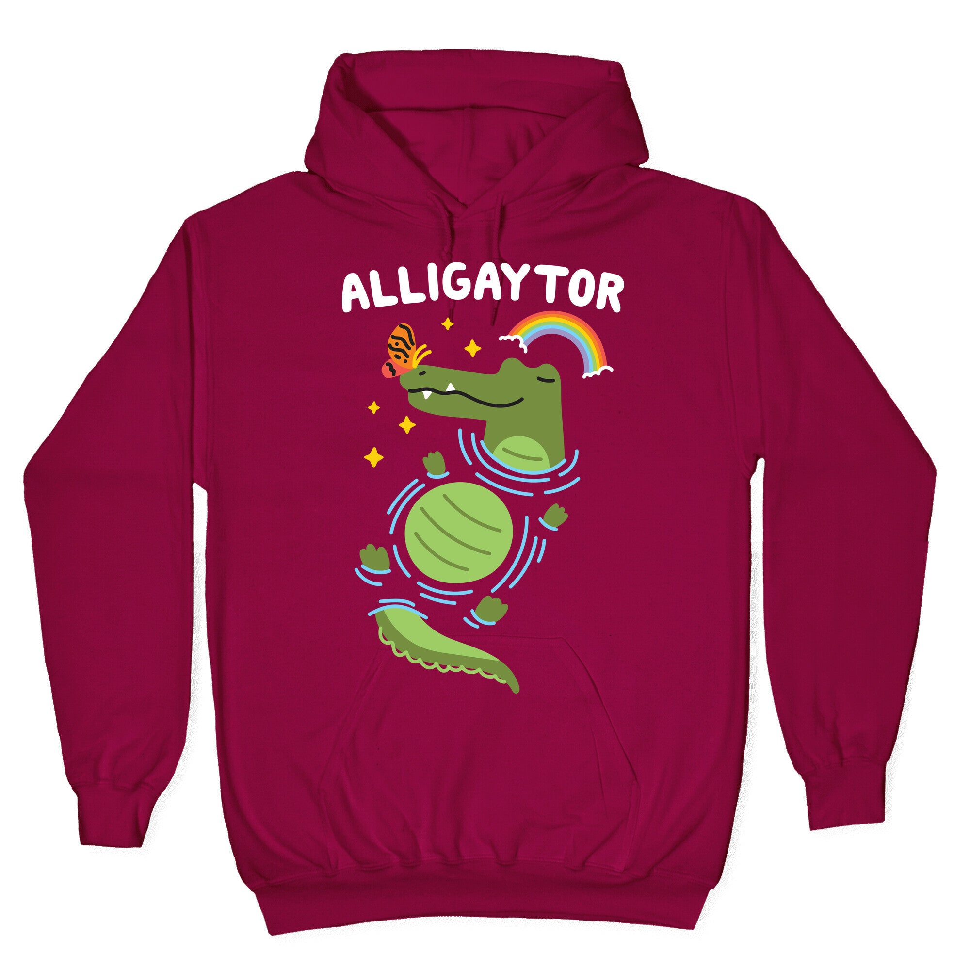 Alligaytor (Gay Alligator) Hoodie