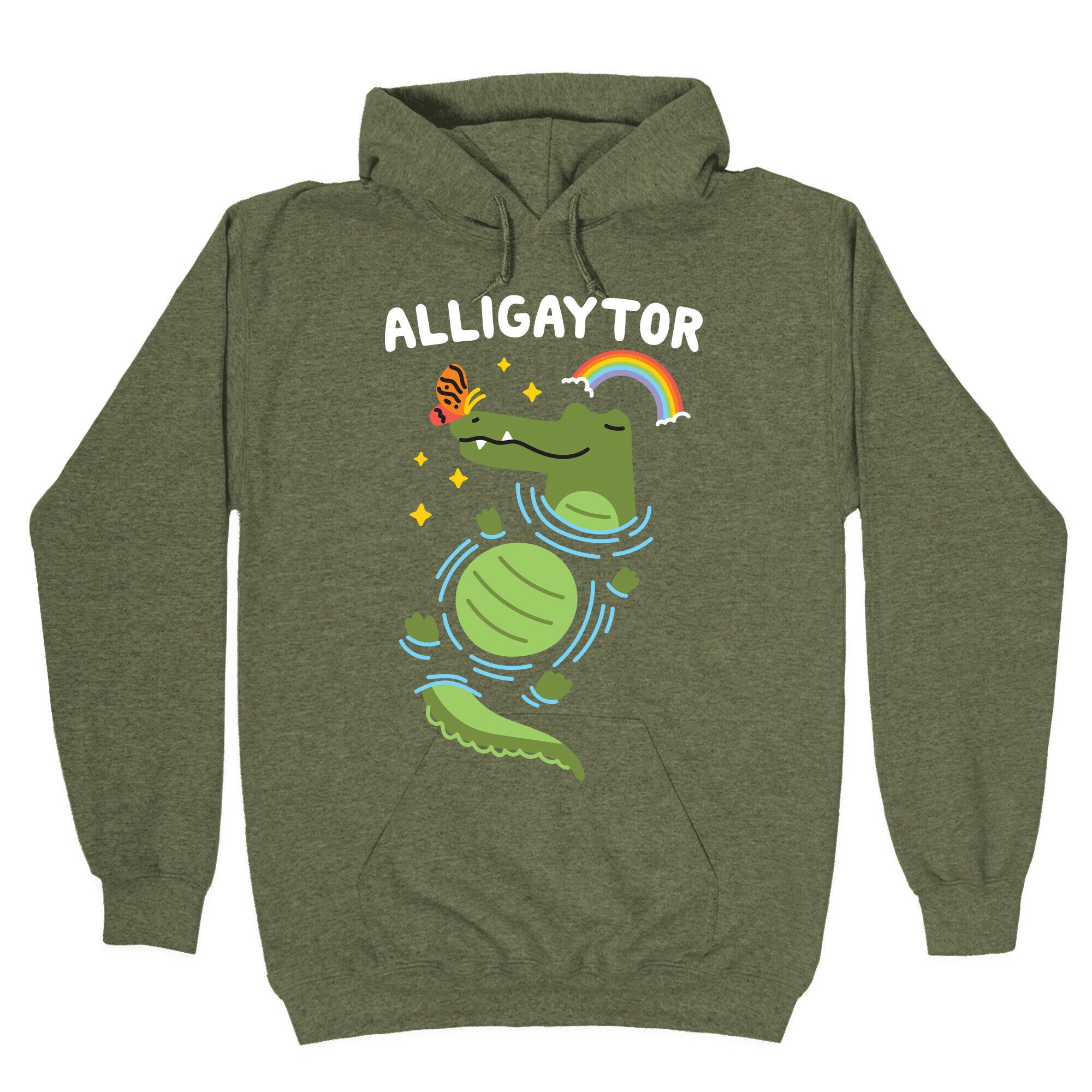 Alligaytor (Gay Alligator) Hoodie