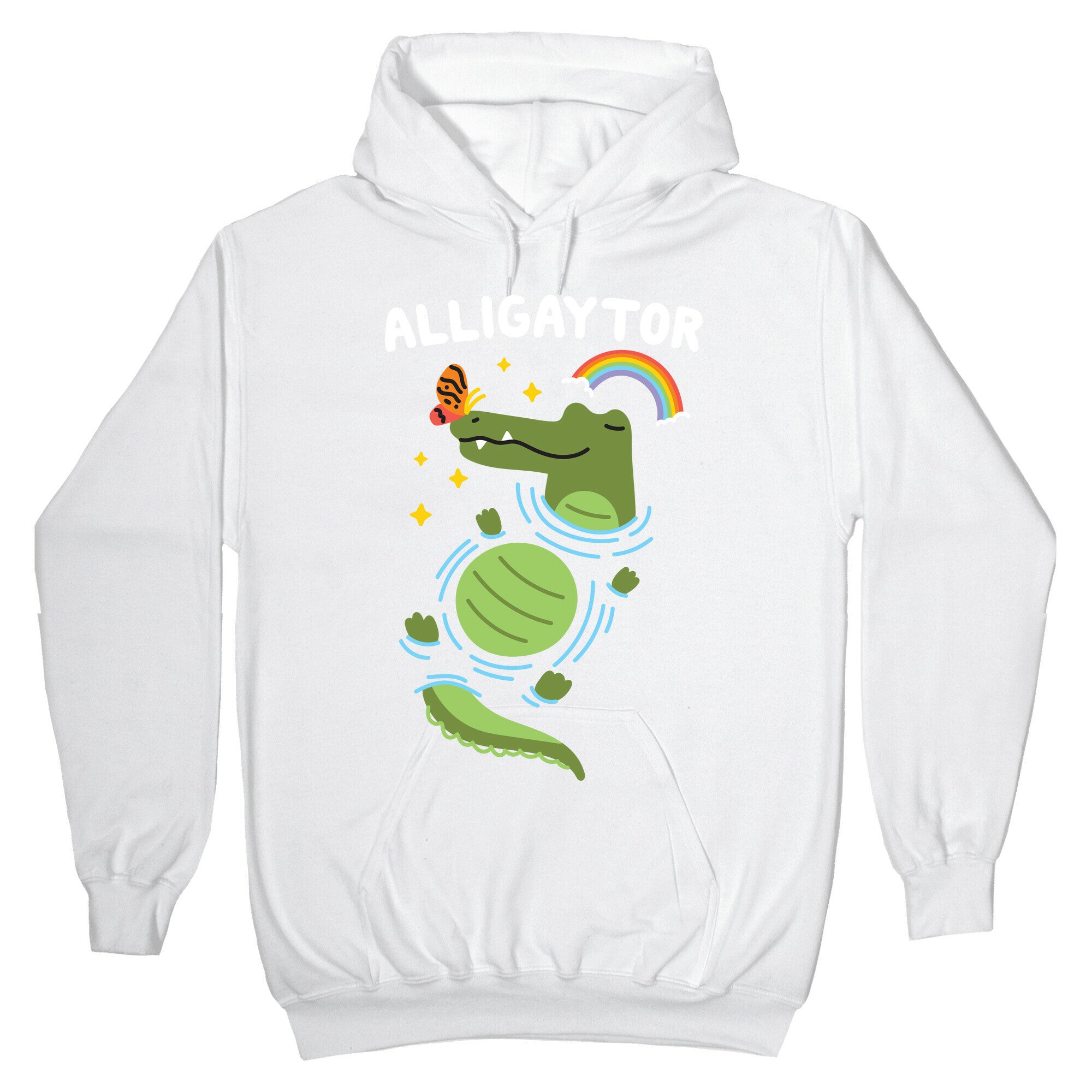Alligaytor (Gay Alligator) Hoodie