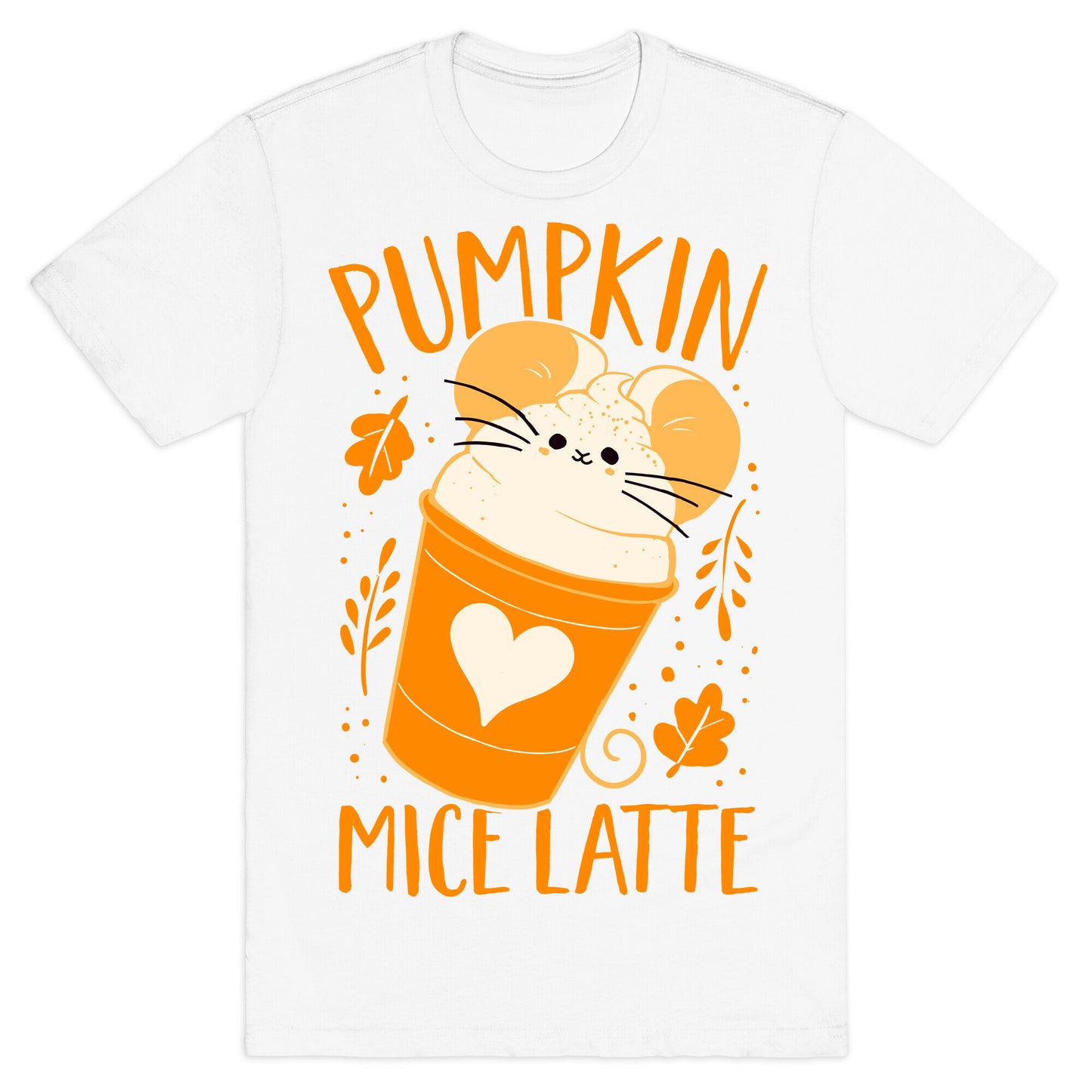 Pumpkin Mice Latte T-Shirt