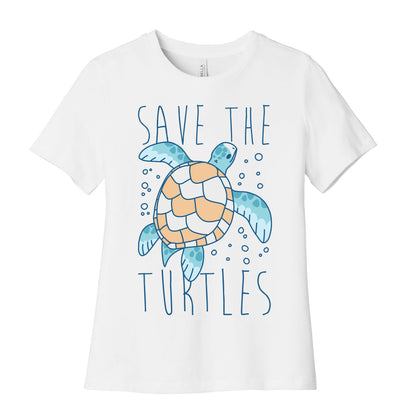 Save the Turtles Women's Cotton Tee