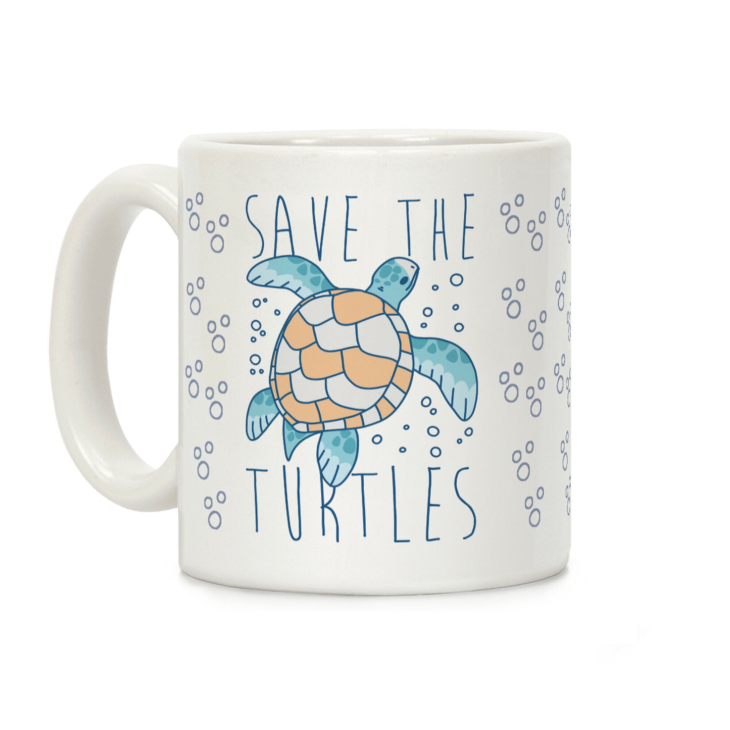 Save the Turtles Coffee Mug