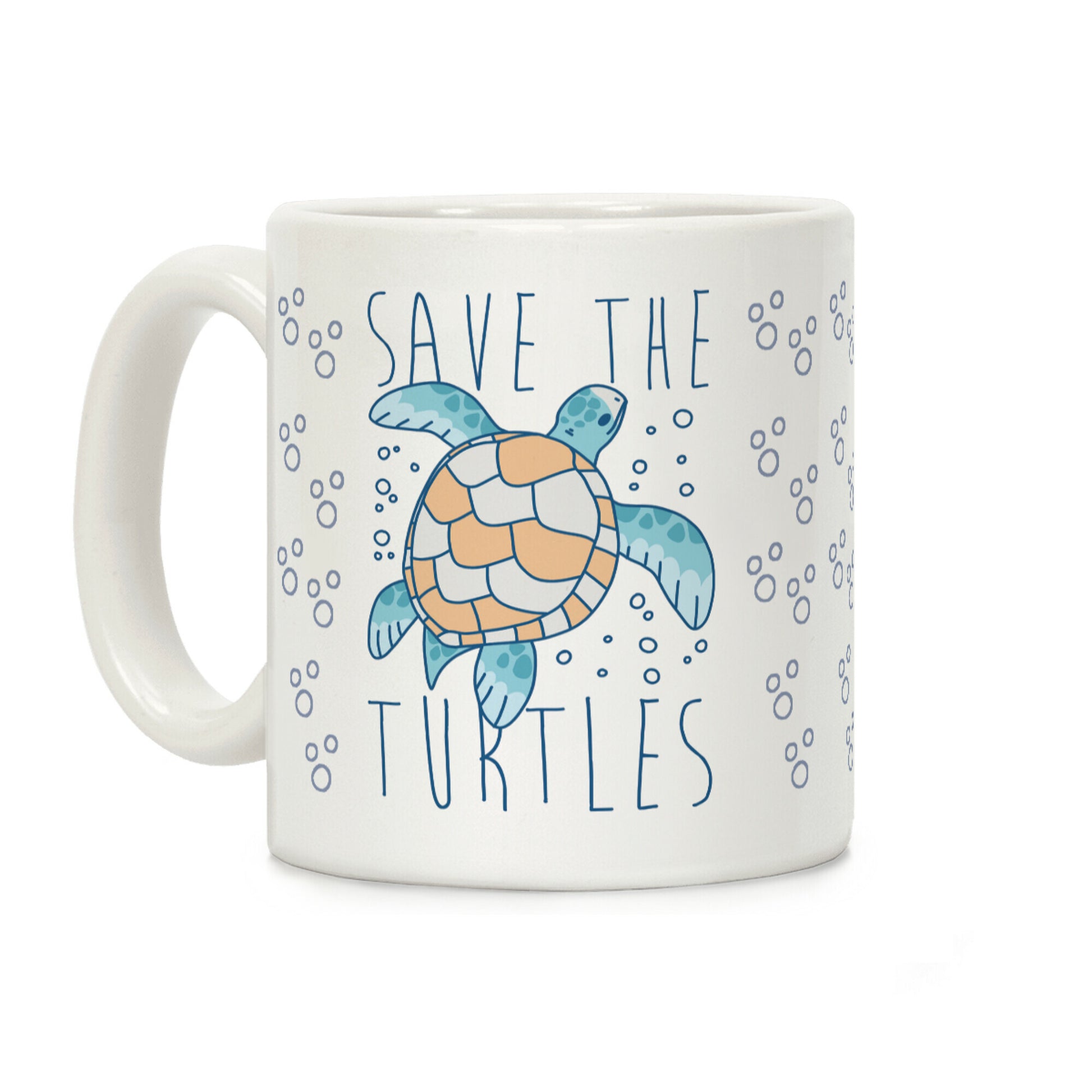 Save the Turtles Coffee Mug