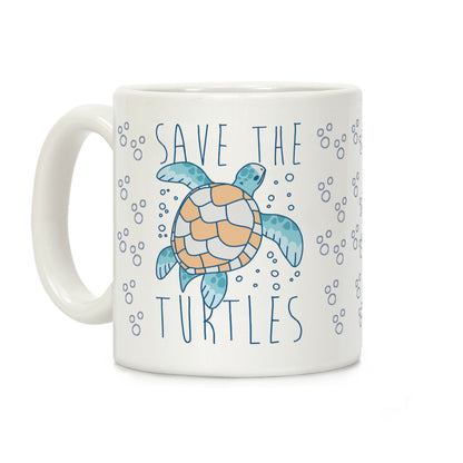 Save the Turtles Coffee Mug