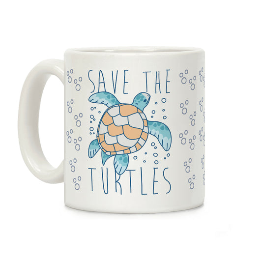 Save the Turtles Coffee Mug