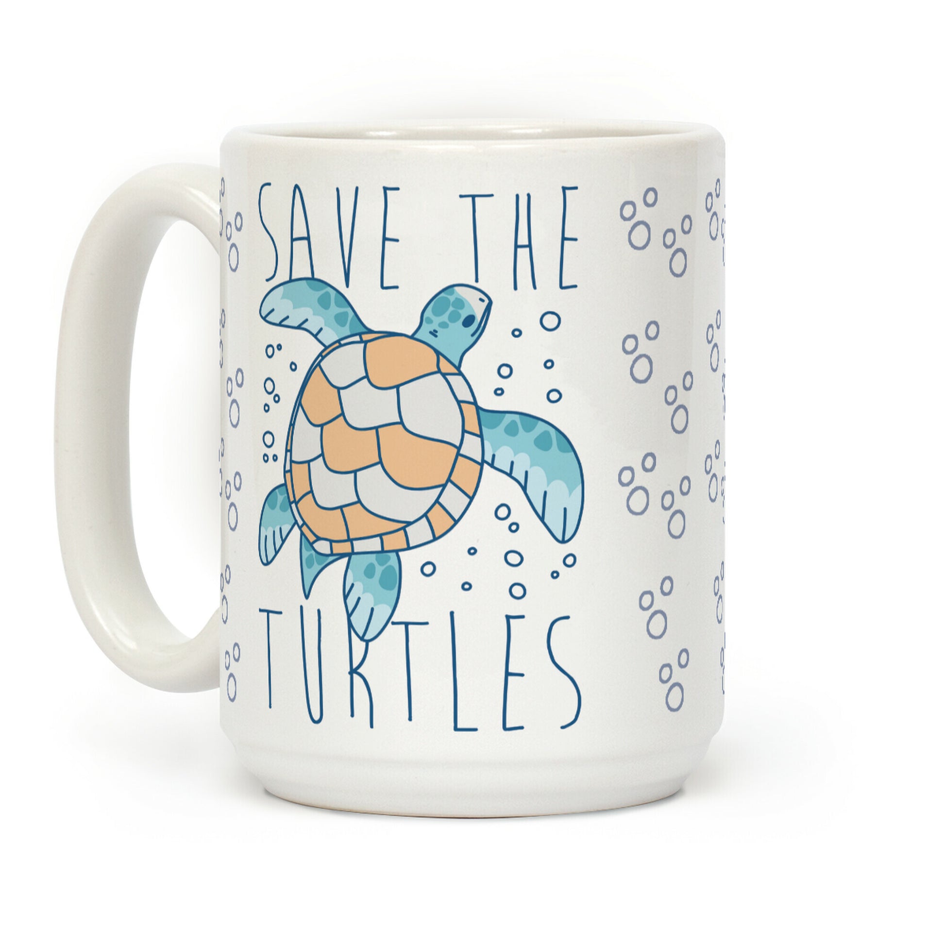 Save the Turtles Coffee Mug