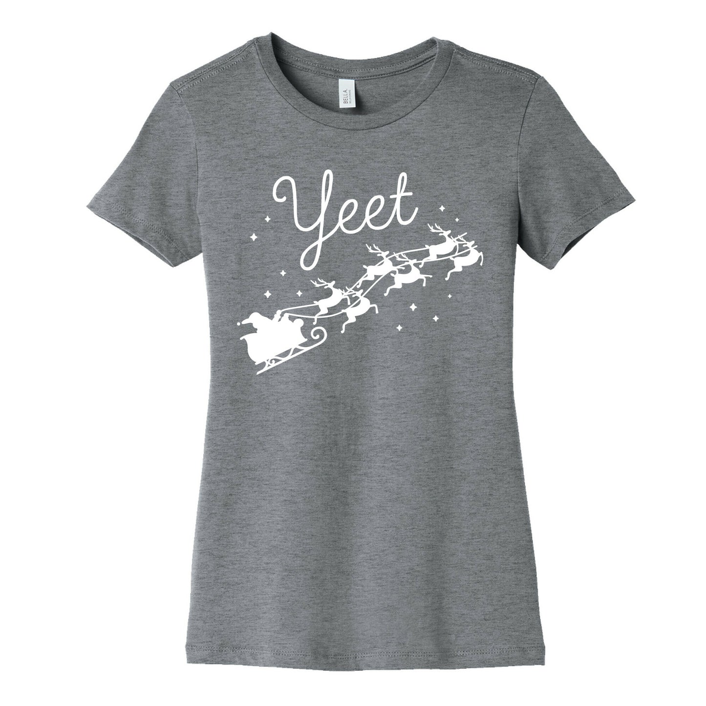 Yeet Santa Sleigh Women's Cotton Tee