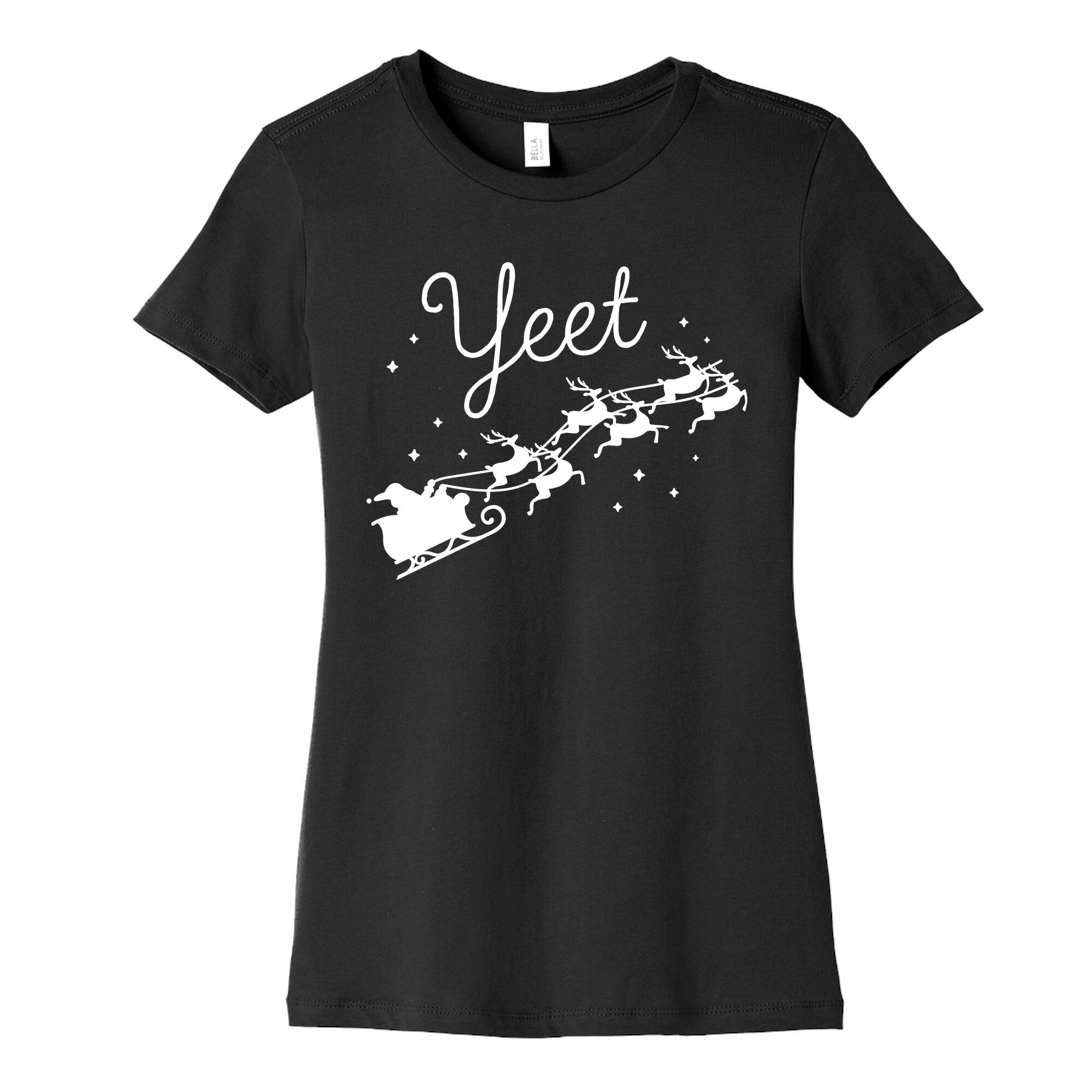 Yeet Santa Sleigh Women's Cotton Tee