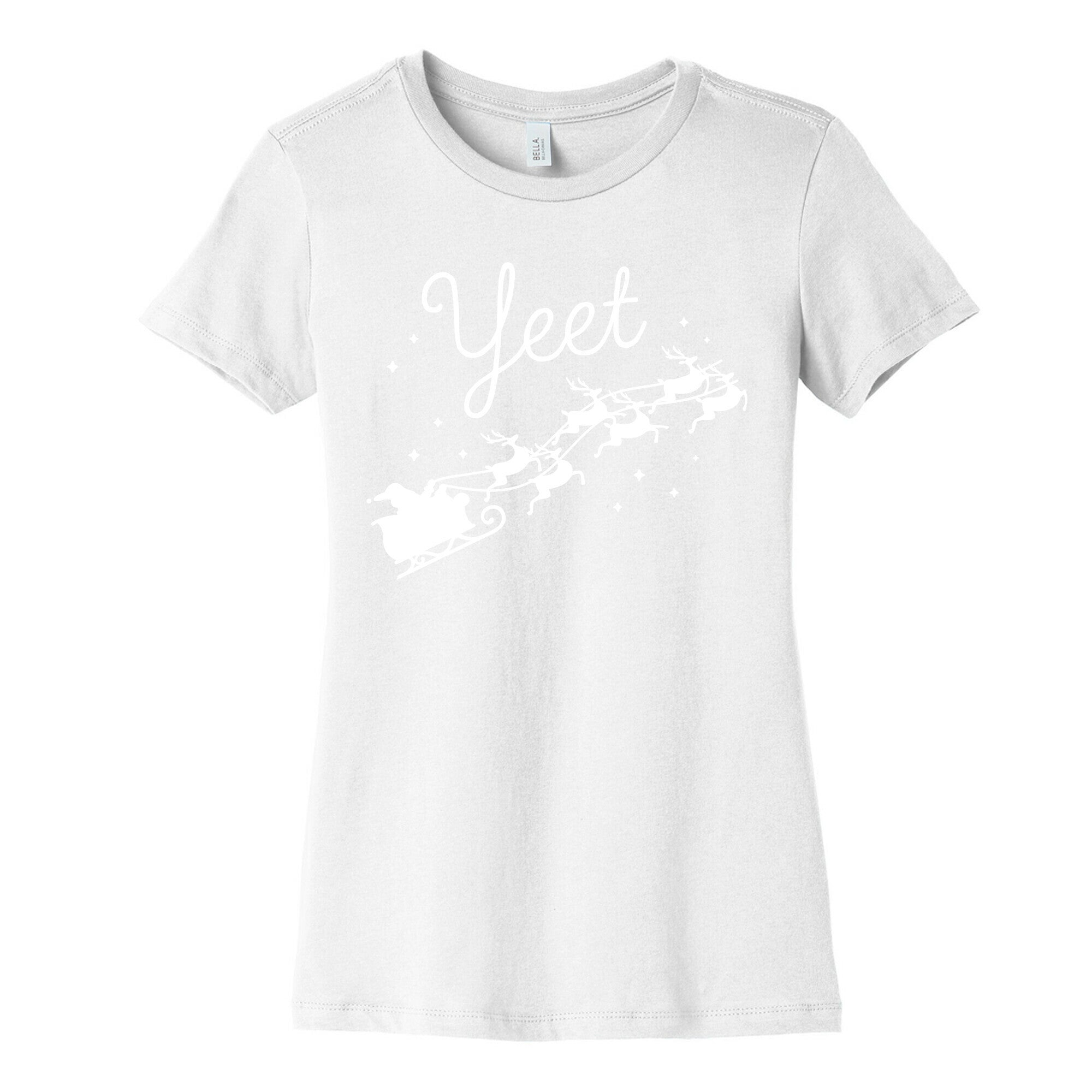 Yeet Santa Sleigh Women's Cotton Tee