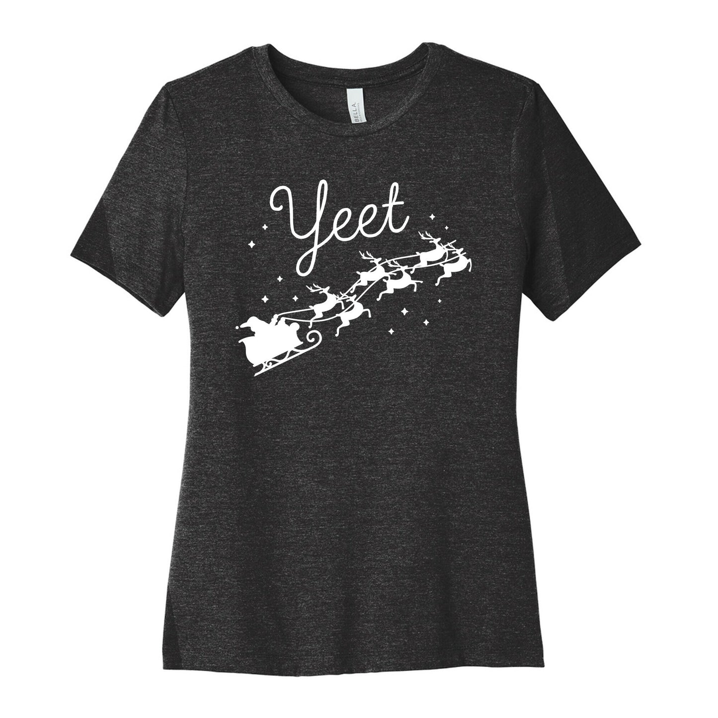 Yeet Santa Sleigh Women's Cotton Tee