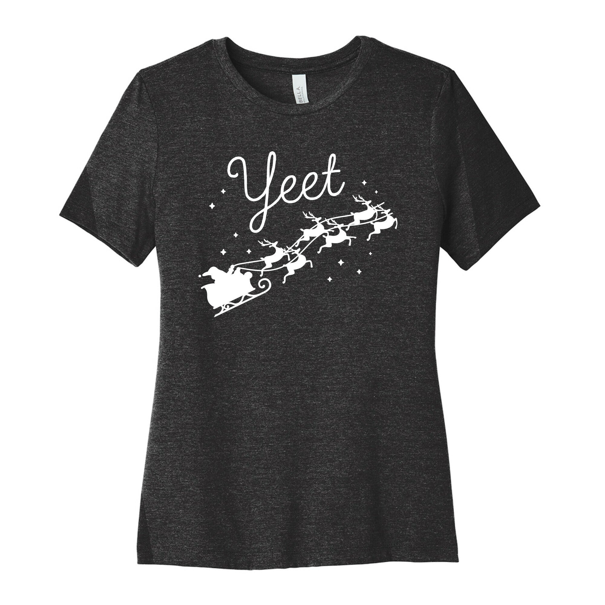 Yeet Santa Sleigh Women's Cotton Tee