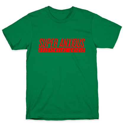 Super Anxious Existential Crisis SNES Parody T-Shirt
