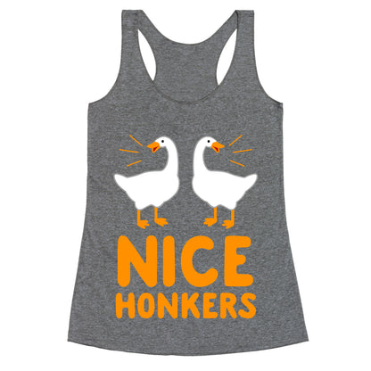 Nice Honkers Racerback Tank
