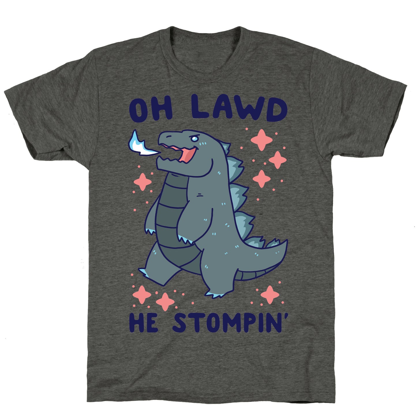 Oh Lawd, He Stompin' Unisex Triblend Tee