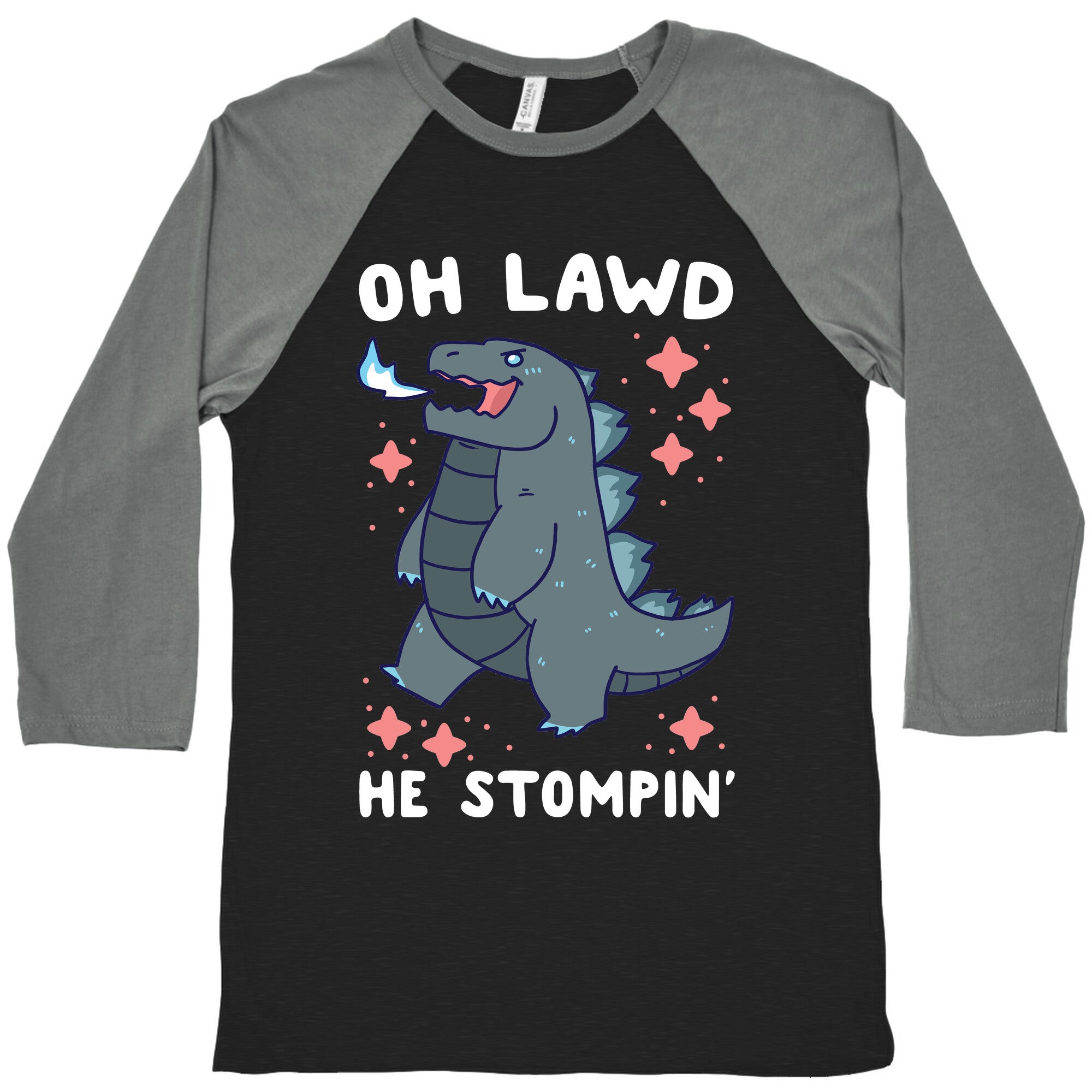 Oh Lawd, He Stompin' Baseball Tee