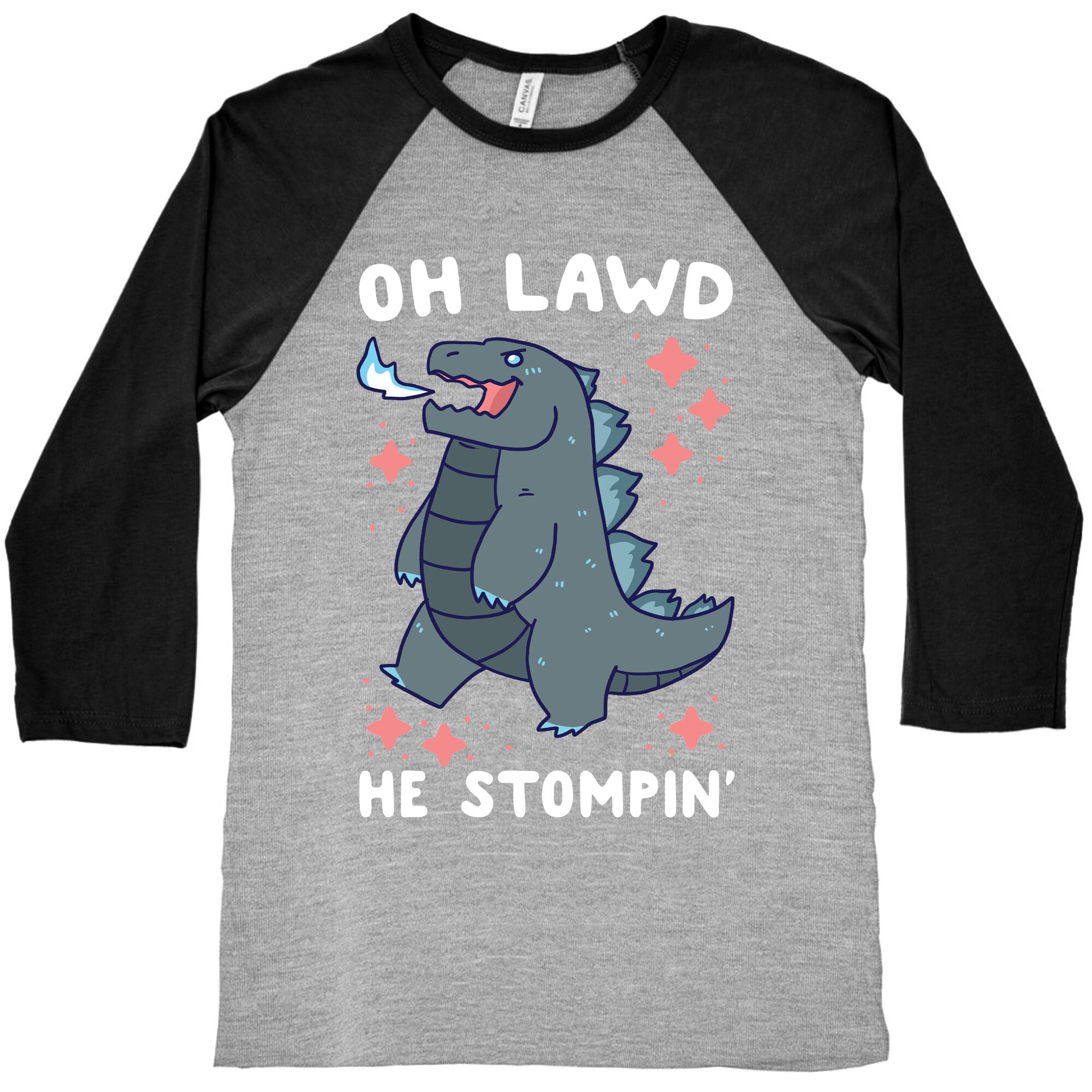 Oh Lawd, He Stompin' Baseball Tee
