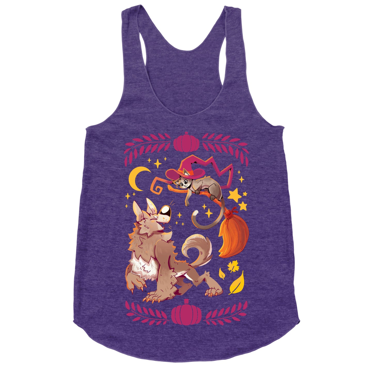 Wholesome Halloween Racerback Tank