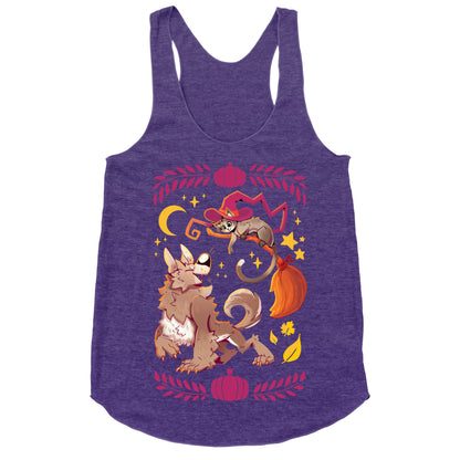 Wholesome Halloween Racerback Tank