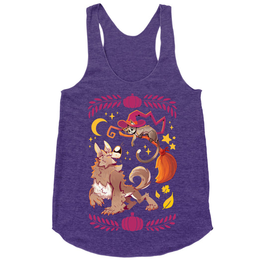 Wholesome Halloween Racerback Tank