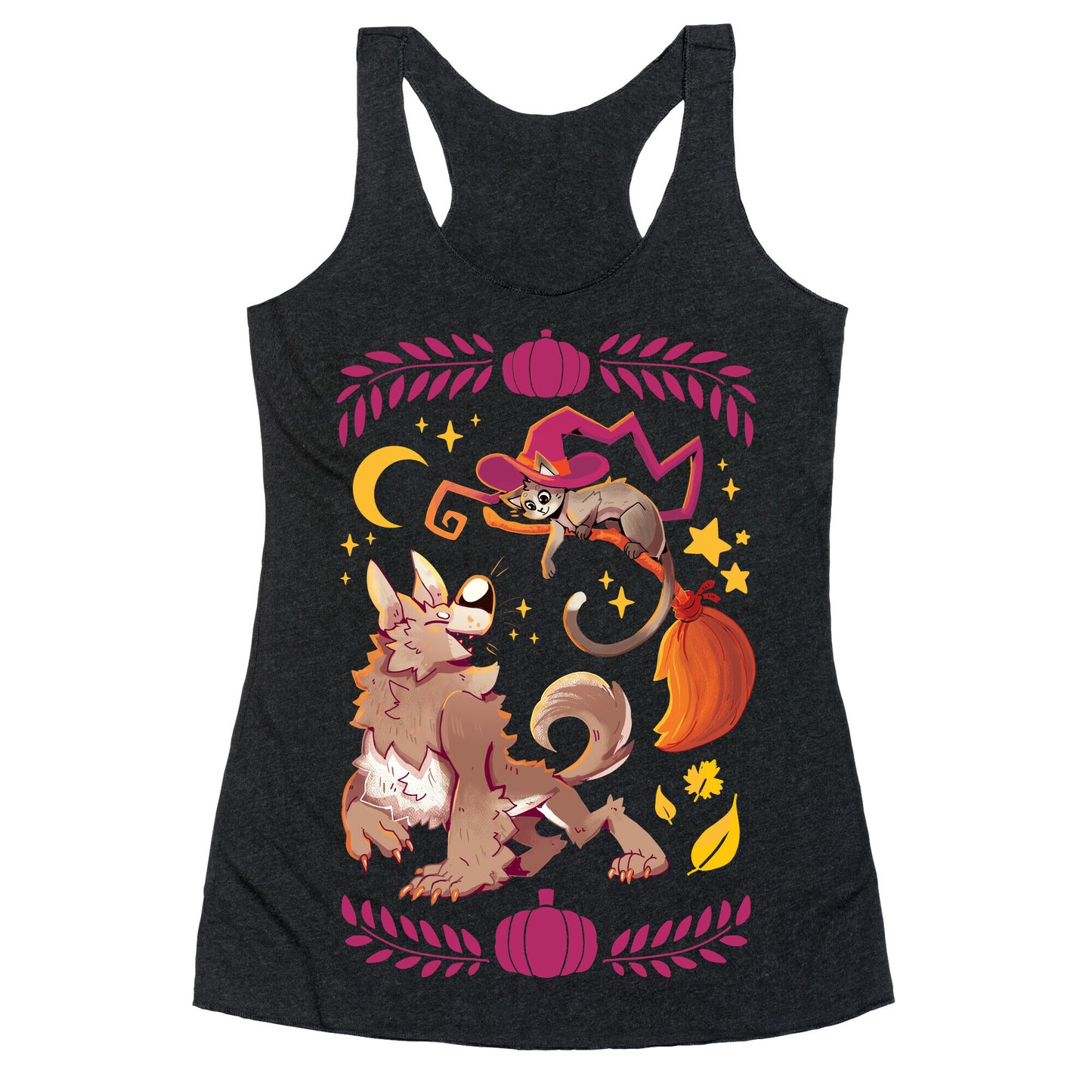 Wholesome Halloween Racerback Tank
