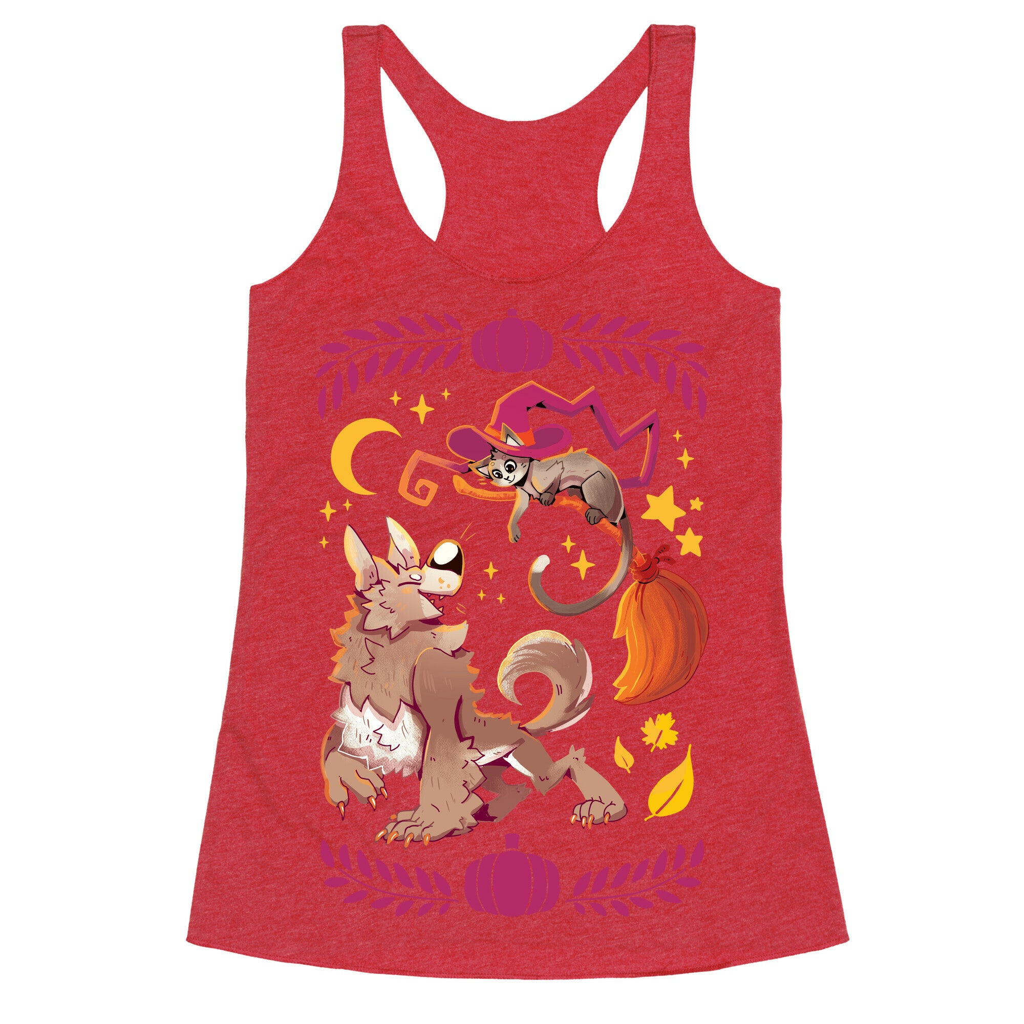 Wholesome Halloween Racerback Tank