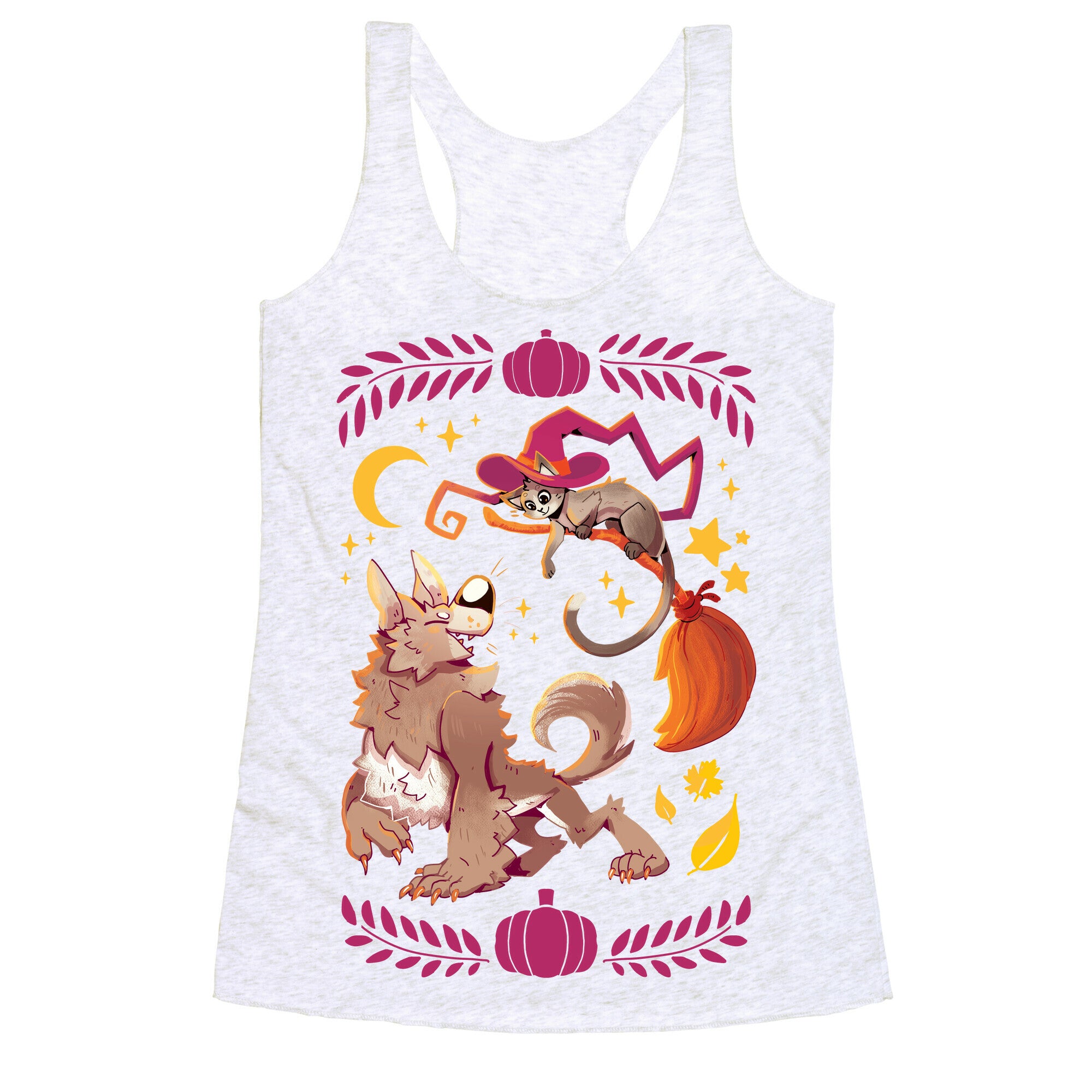 Wholesome Halloween Racerback Tank