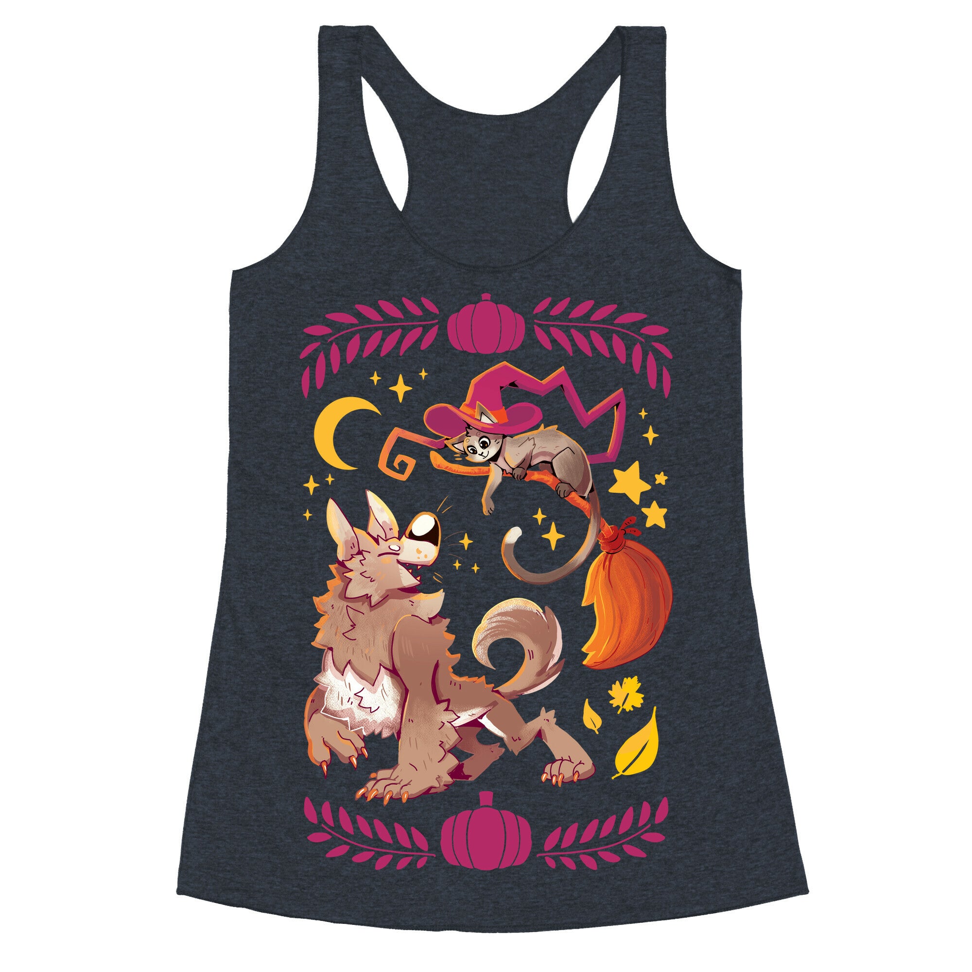 Wholesome Halloween Racerback Tank