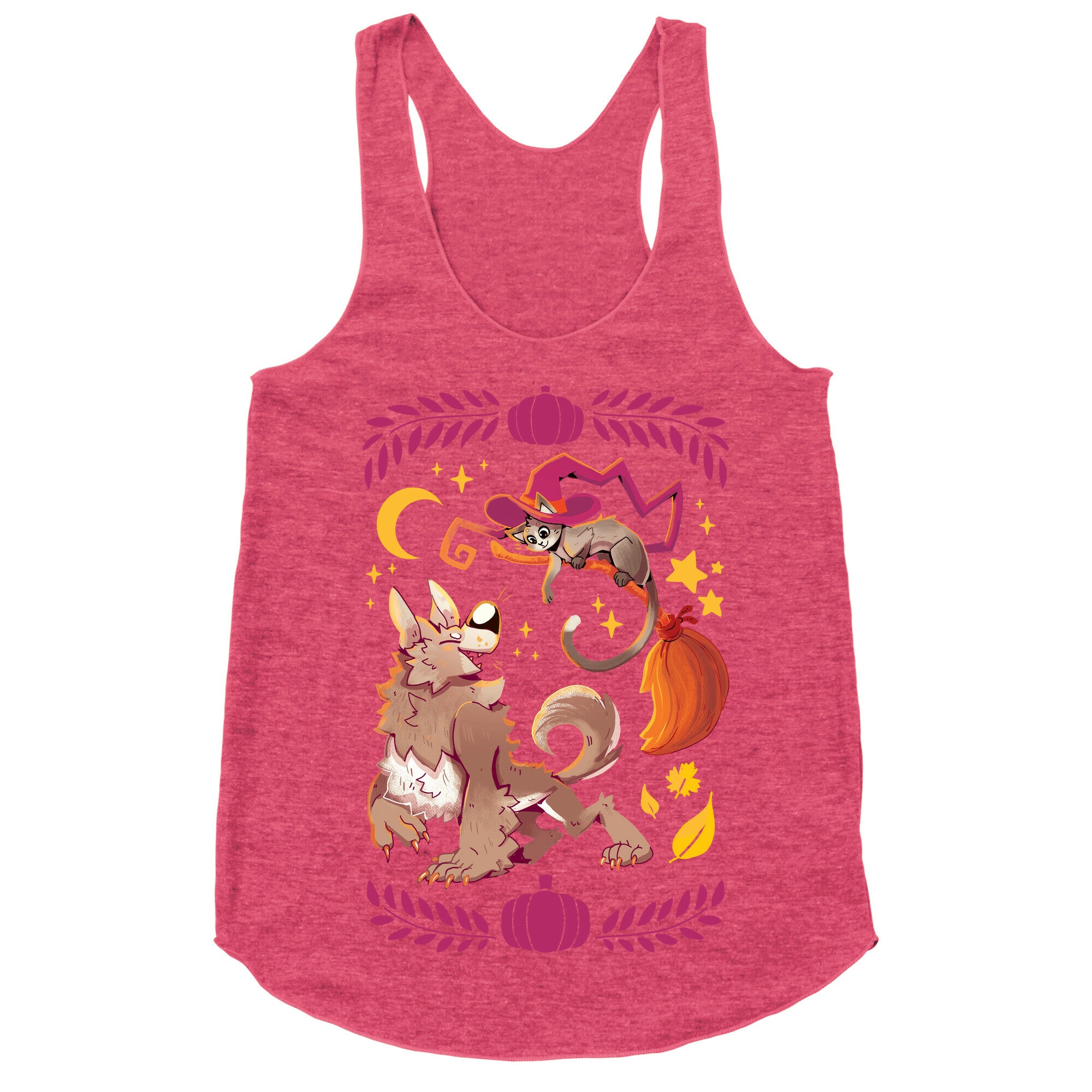 Wholesome Halloween Racerback Tank