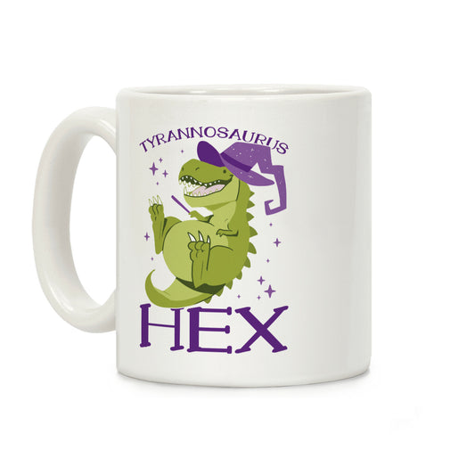 Tyrannosaurs Hex Coffee Mug