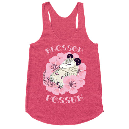 Blossom Possum Racerback Tank