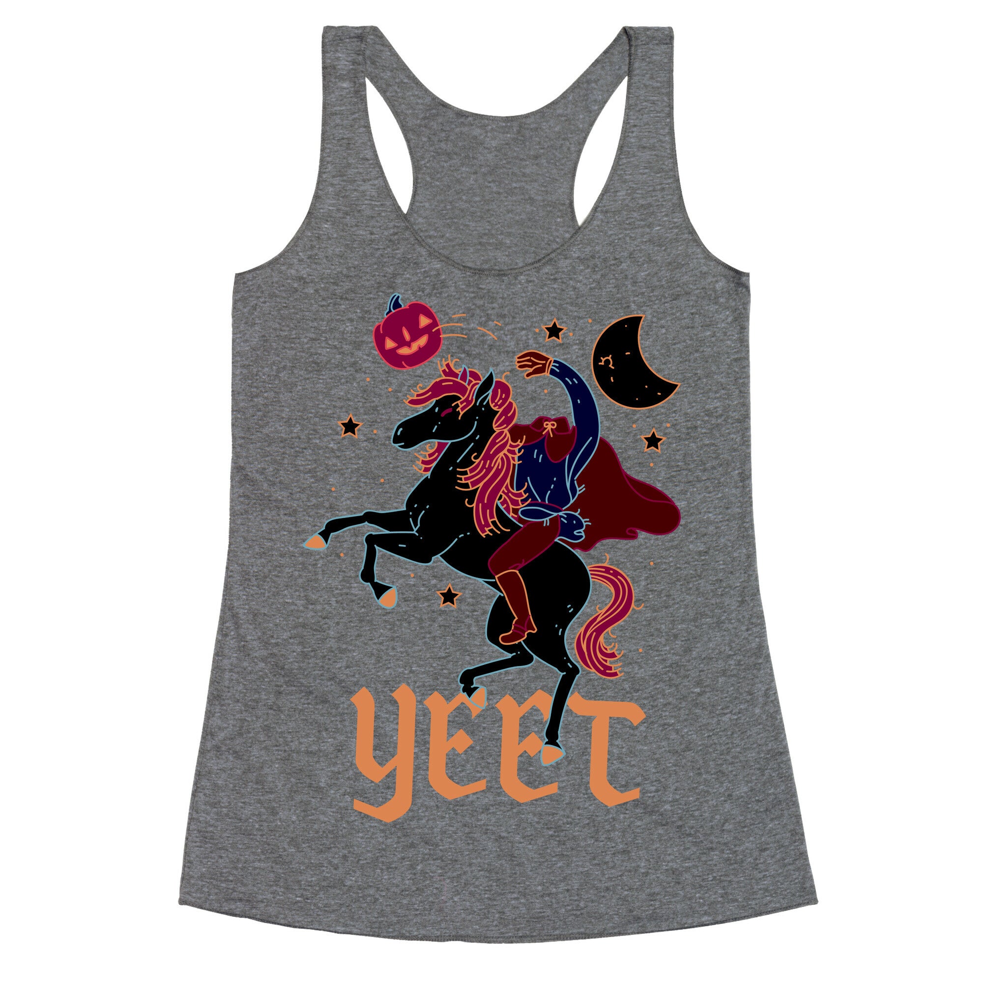 Yeetless Horseman Racerback Tank