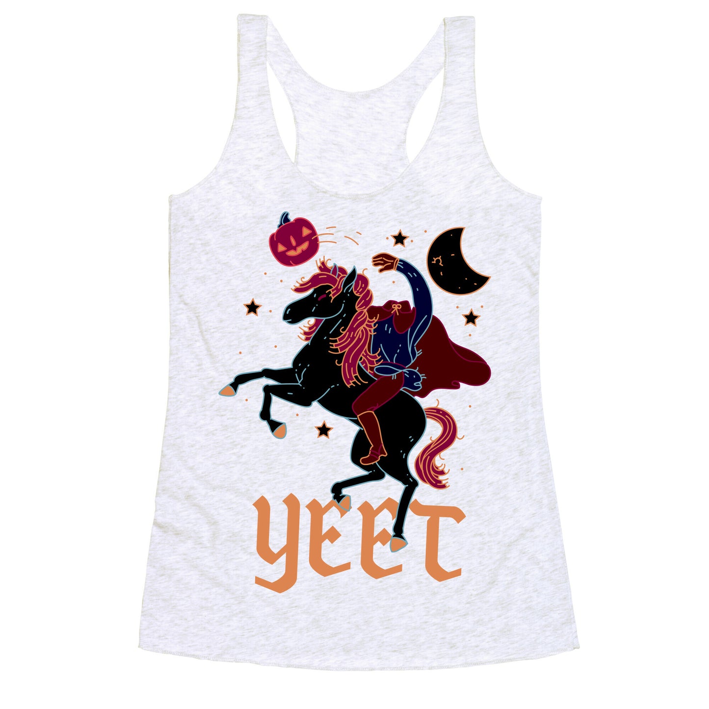 Yeetless Horseman Racerback Tank