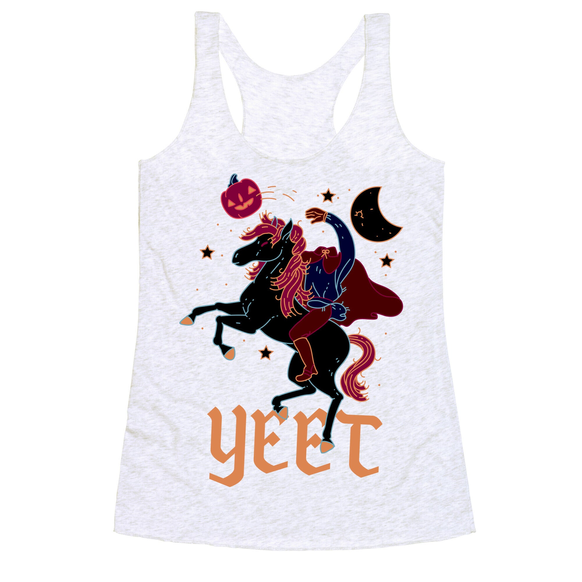 Yeetless Horseman Racerback Tank