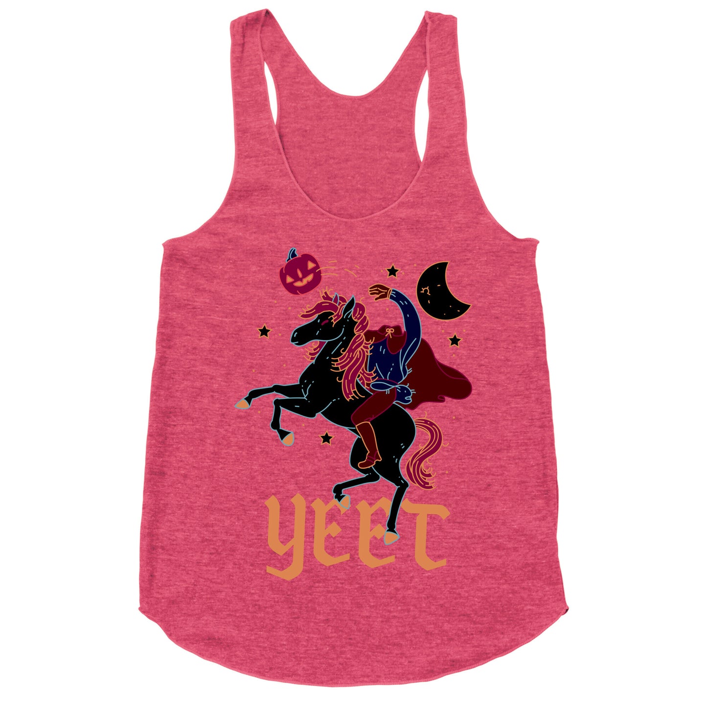 Yeetless Horseman Racerback Tank