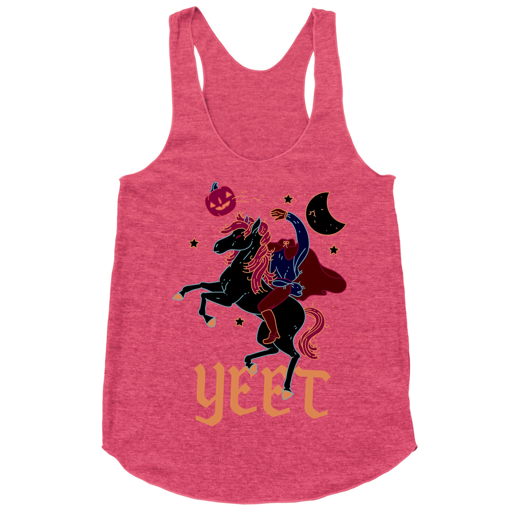 Yeetless Horseman Racerback Tank