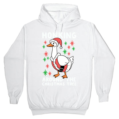 Honking Around the Christmas Tree Hoodie