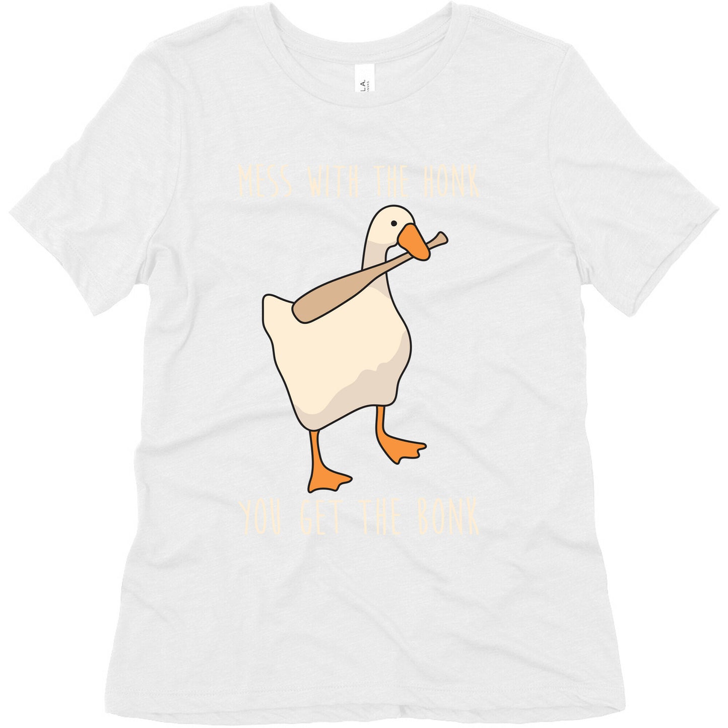 Mess With The Honk You Get The Bonk Women's Triblend Tee